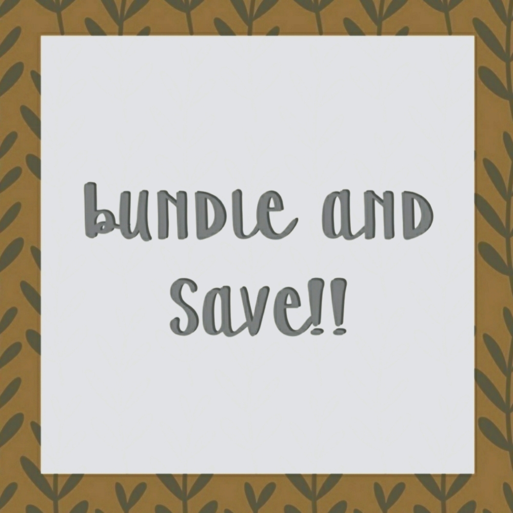 Bundle up and save money 💰 😌
